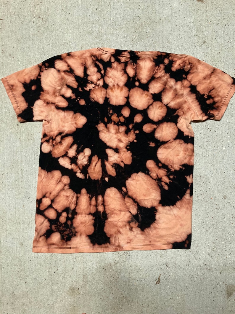 Up-Cycled The Dead Daisies Bleach Dyed T-Shirt