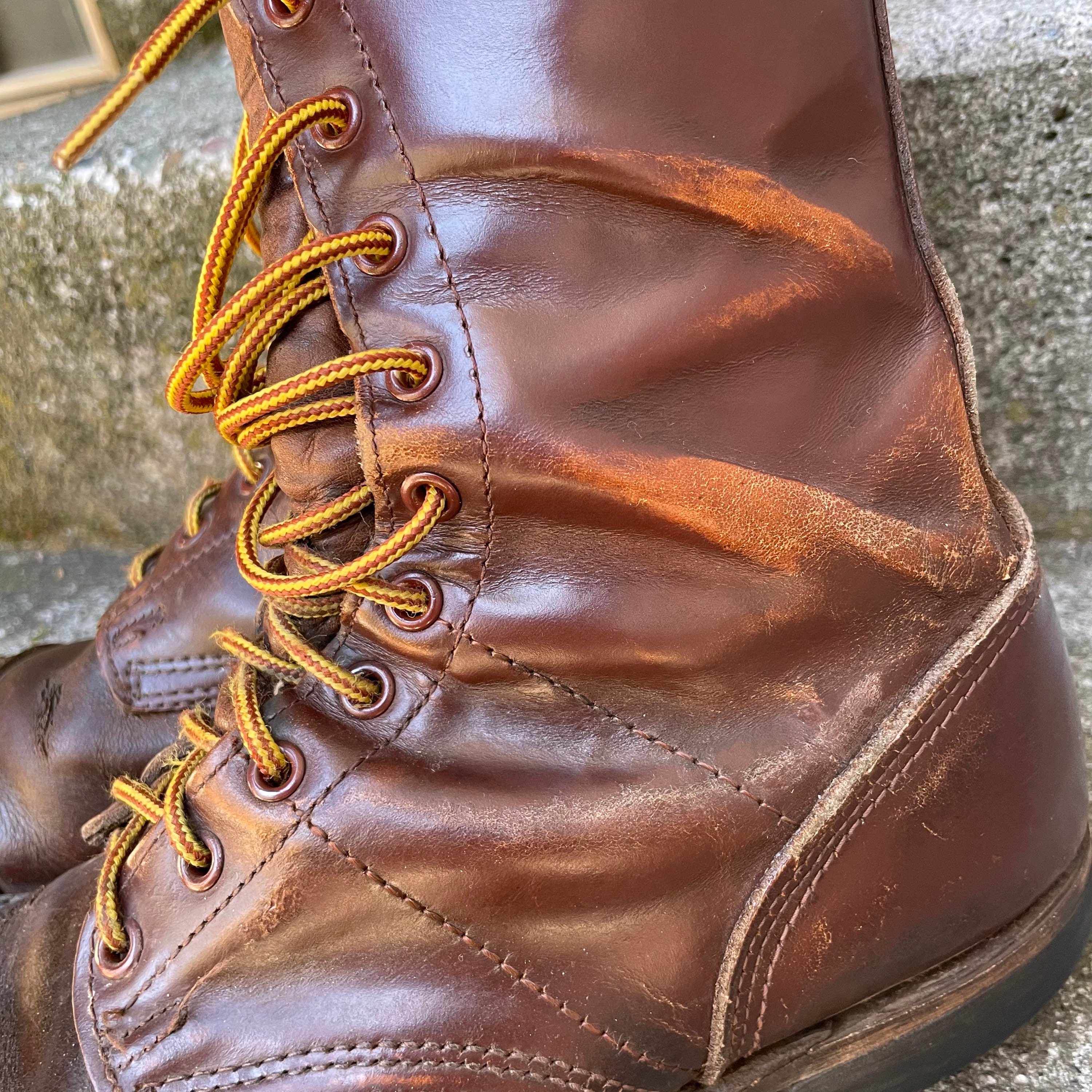 corcoran brown leather jump boots