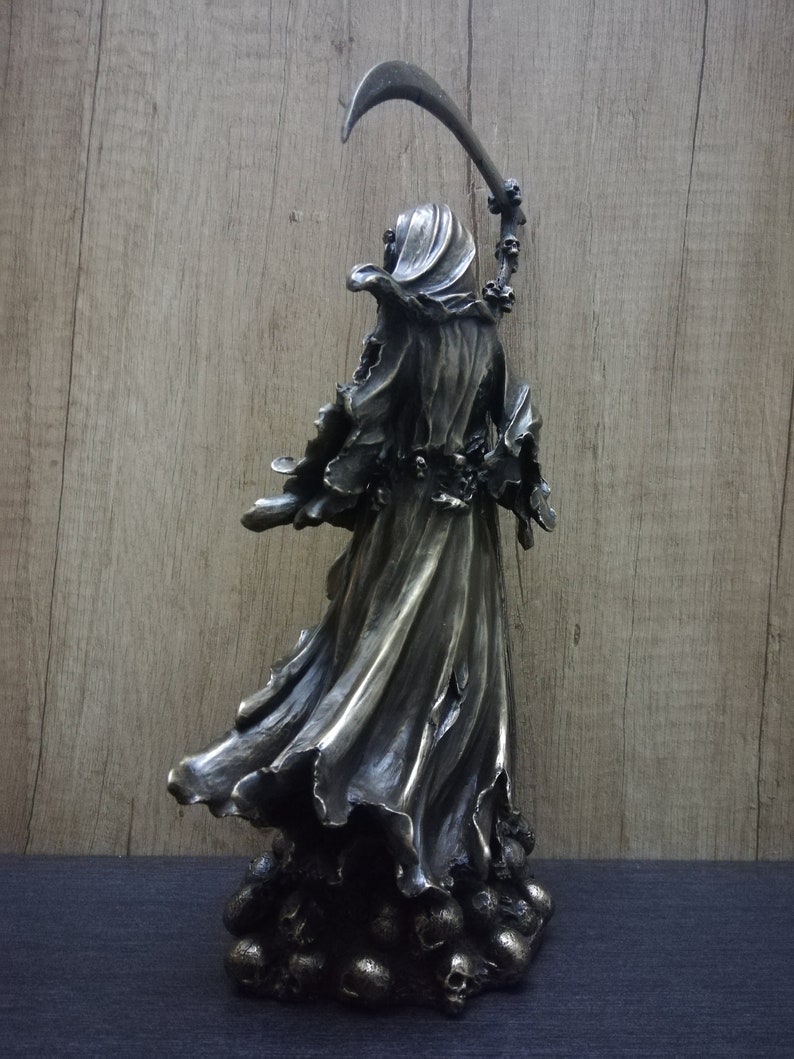 Free Tracking Number Charon Charos 29cm The ferryman of Hades Ancient Greece Resin and Bronze Statue with Unique Details Free Shipping