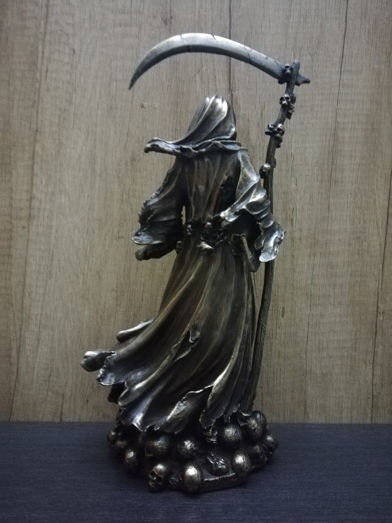 Free Tracking Number Charon Charos 29cm The ferryman of Hades Ancient Greece Resin and Bronze Statue with Unique Details Free Shipping