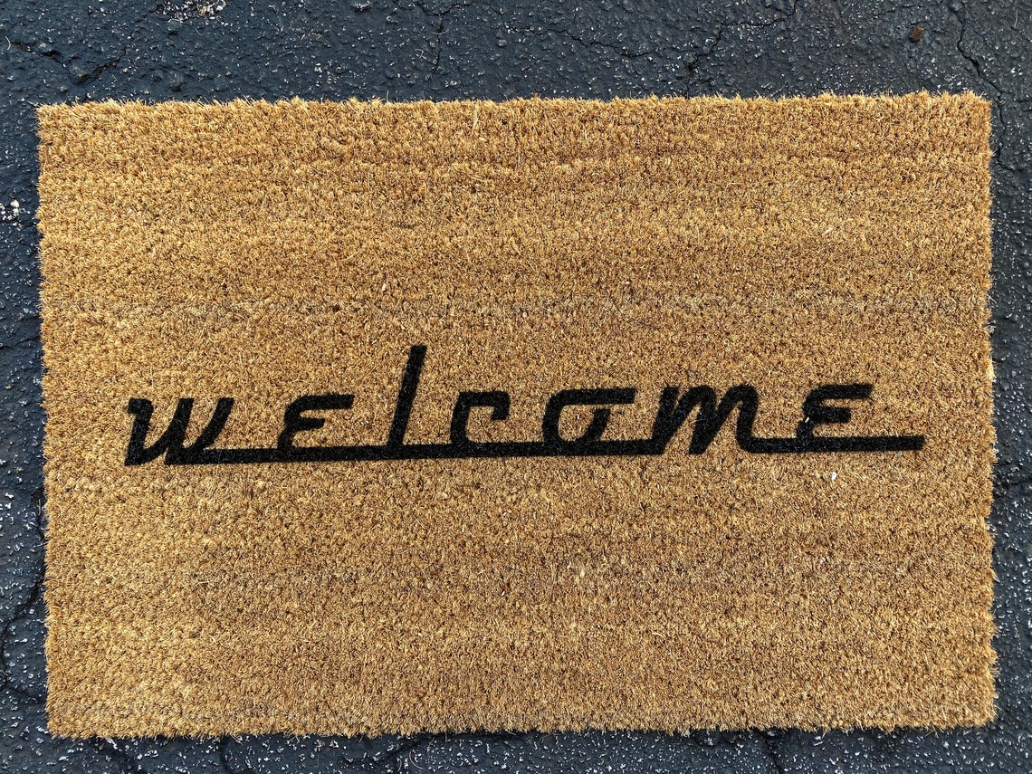 Mid Century Modern Mat Etsy