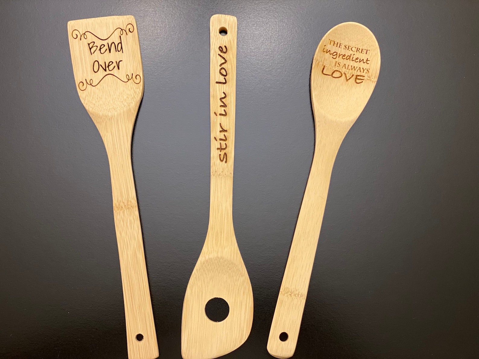 Wooden Spoons Custom Sayings Etsy