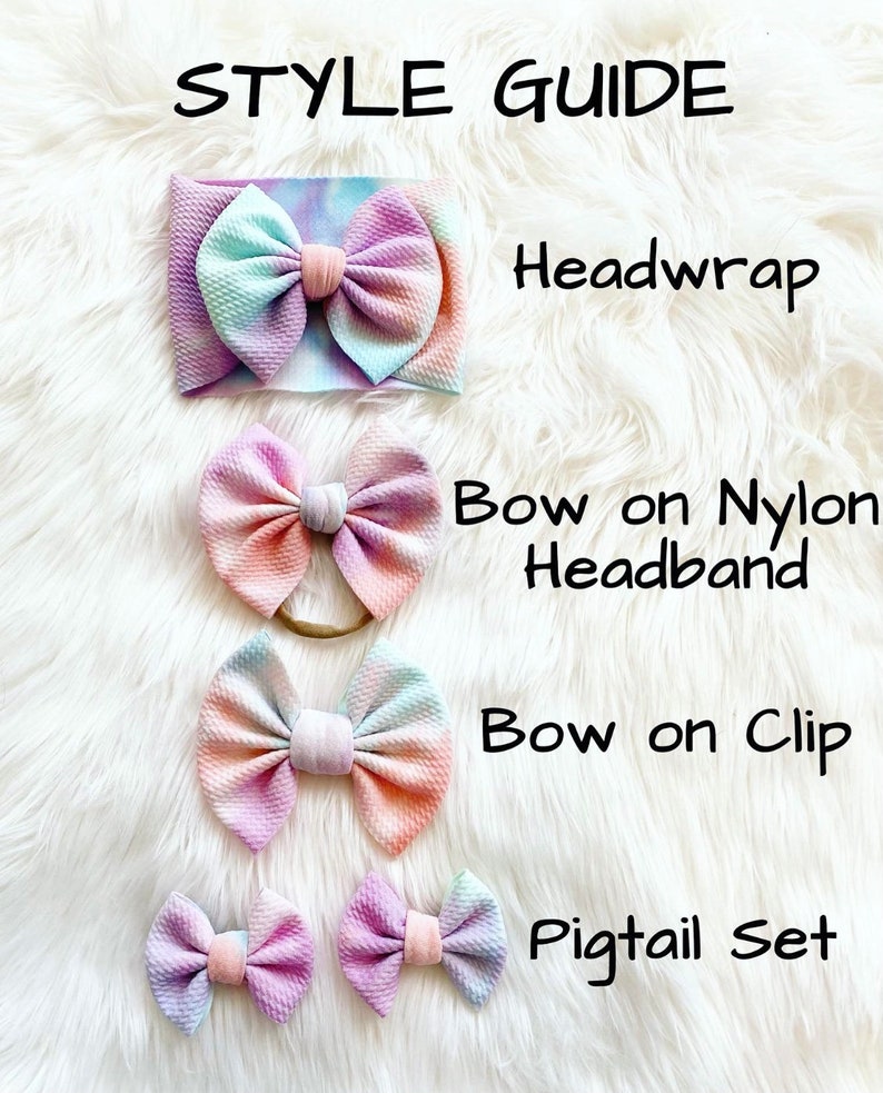 Baby Bow Summer Bow Bow Headband Arcadia Green Baby Bow Flapless Bow Bow on Clip Pigtail Bows Bow Headwrap Bow on Nylon