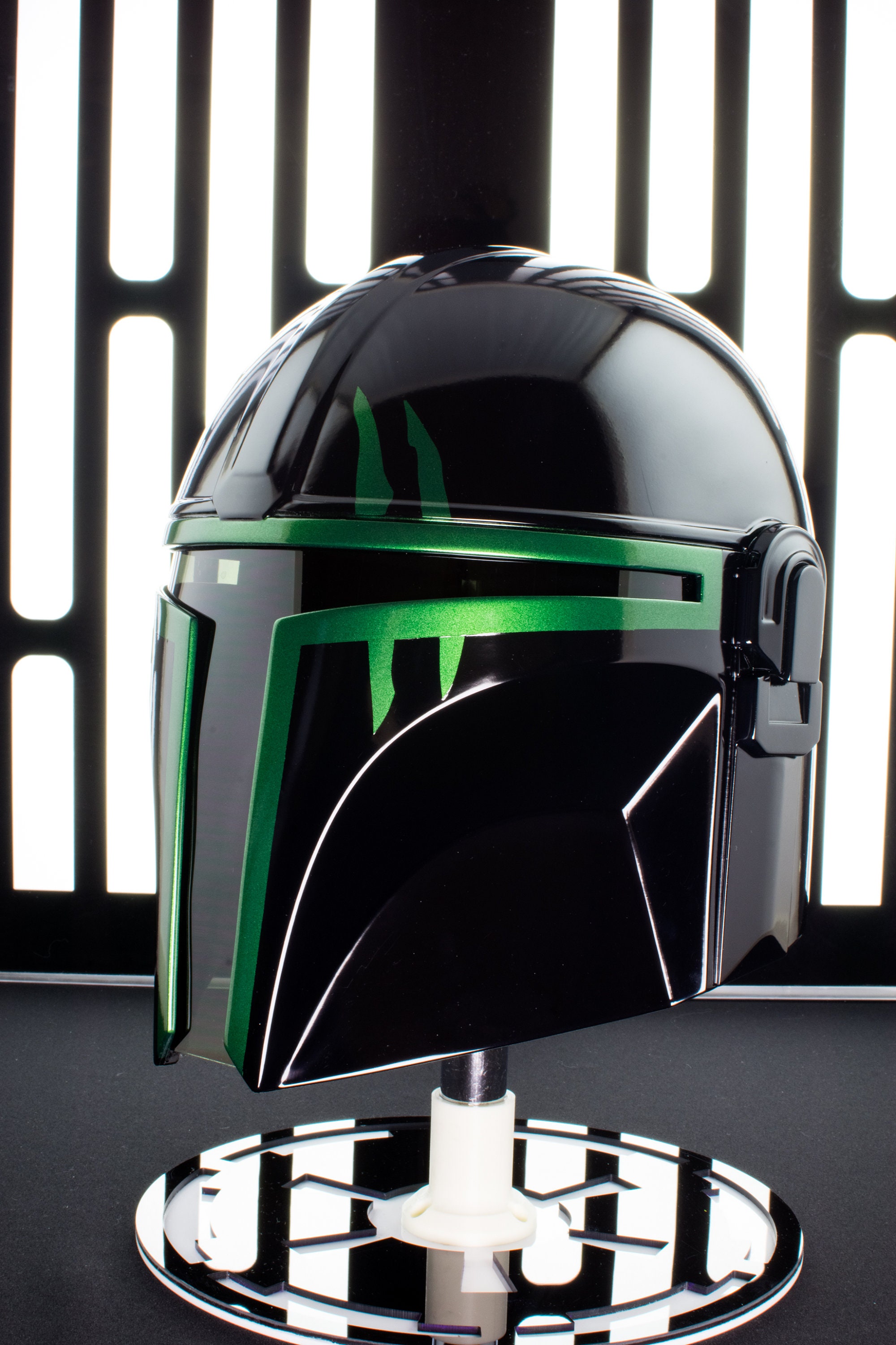 Star Wars Mandalorian original design helmet detailed wearable Etsy