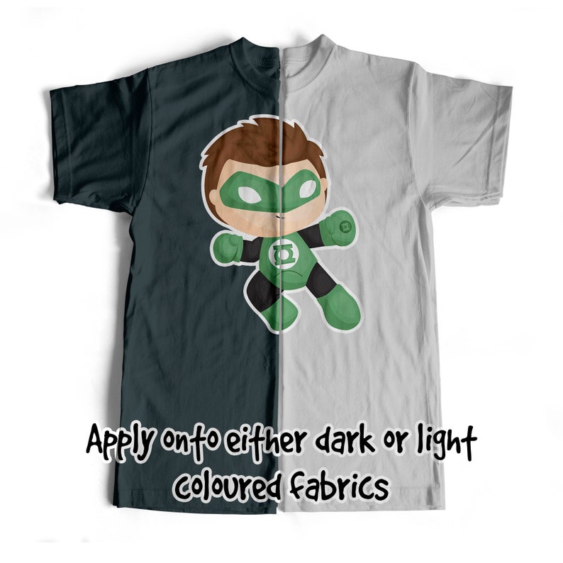 SuperheroesGreen LanternIron On T-Shirt Transfer Print 