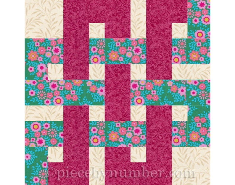 eternity-knot-rotary-quick-cut-quilt-block-pattern-pdf-etsy