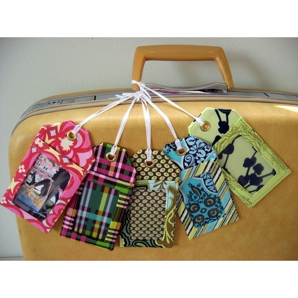 Sew these Luggage Tags Instant PDF Pattern Etsy