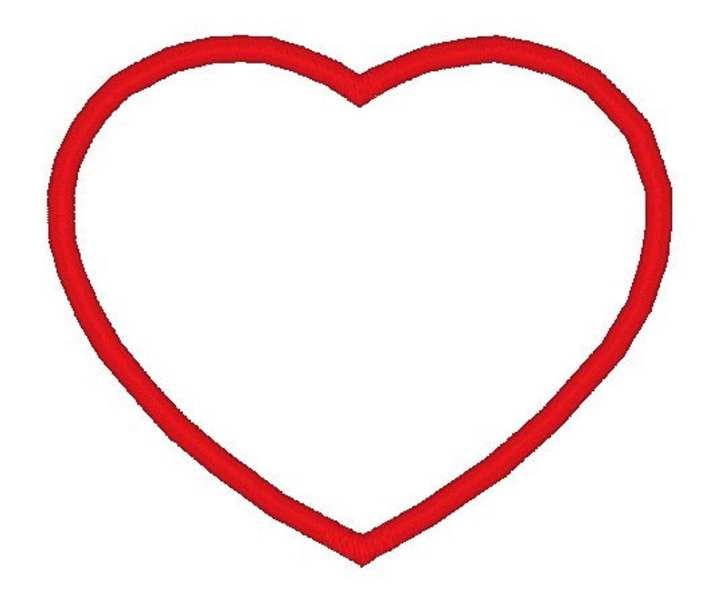 48+ Heart Applique Machine Embroidery Designs PNG