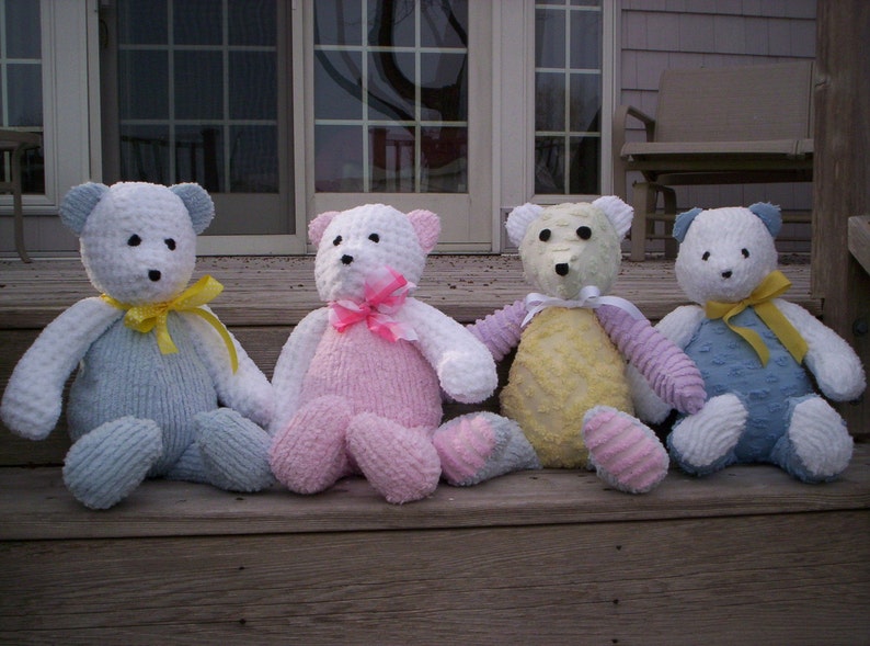 teddy bear pastel