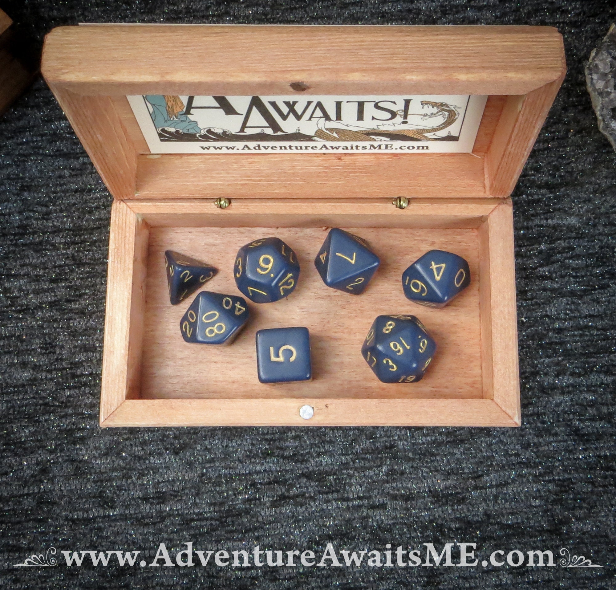 Mini Dice Box 102 Fortune Favors the Prepared gaming dnd Etsy