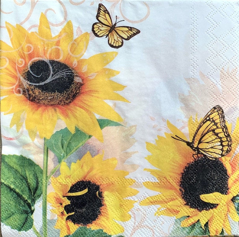 for Decoupage 13 inches 2 Single Paper Napkins 33 cm Decoupage Napkins Decor #771 Paper-Craft and Collage