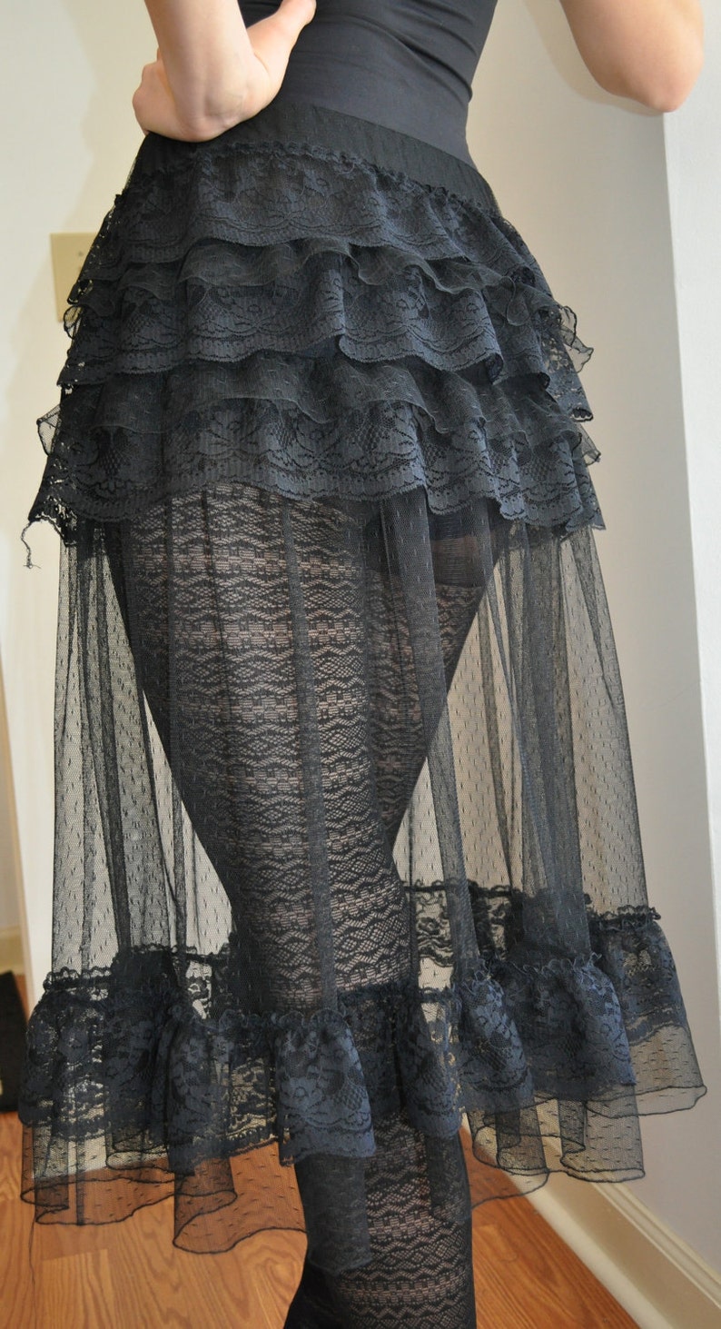 tulle skirt goth