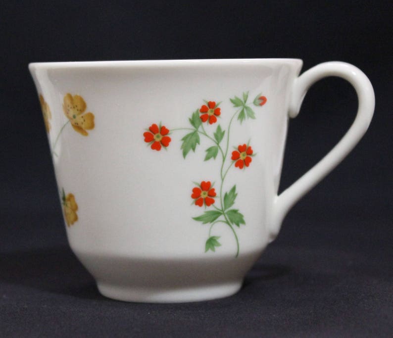 Royal Doulton SPRINGTIME Tea Cup and Saucer Spring Flowers Etsy