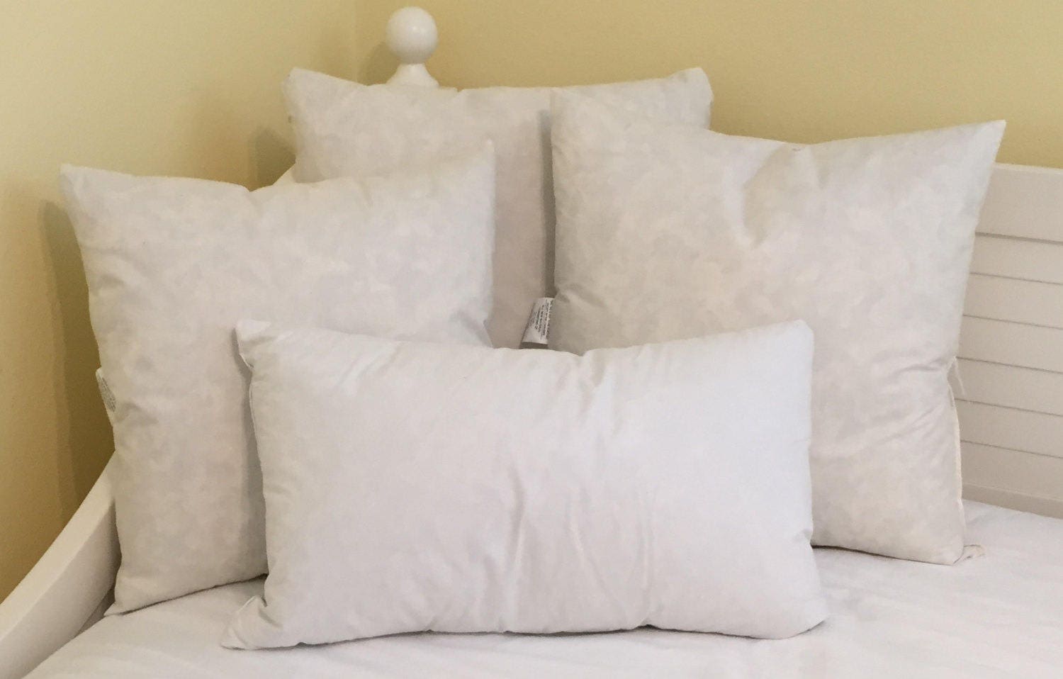 Outdoor Pillow Inserts Square Lumbar Euro and Bolster Etsy