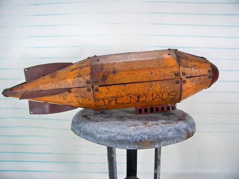 1920's Zeppelin Metalcraft 960 Model Original Paint Etsy