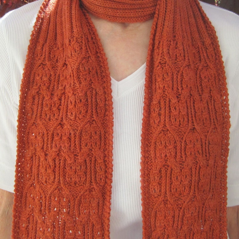 Download Knit Scarf Pattern: Giro Mock Cable Scarf Knitting Pattern ...