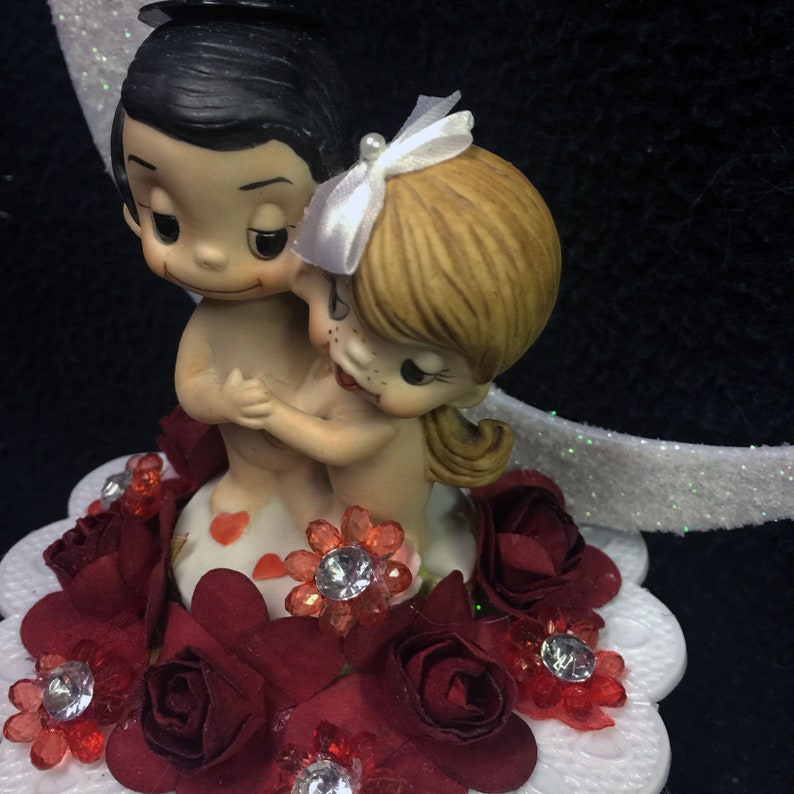 LOVE IS..... Wedding Cake topper Kim Casali Stefano Casali image 2