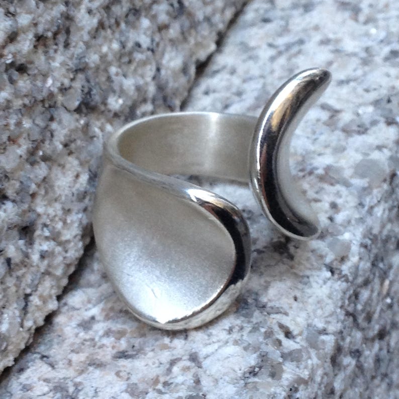 Unisex statement massive silver ringSterling silver bold ring Etsy