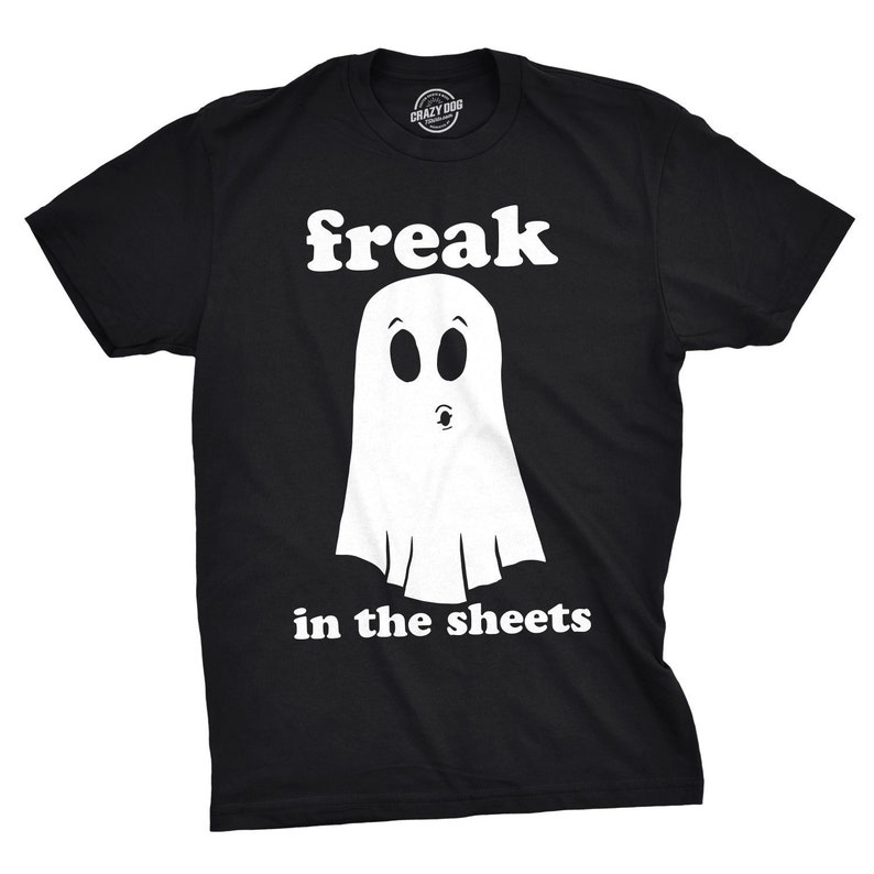 Ghost Shirt Halloween Shirt Men Black Spooky Shirt Funny Etsy 