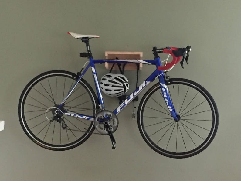 The Brook Bike Shelf™ // Bike Rack // Reclaimed Wood | Etsy