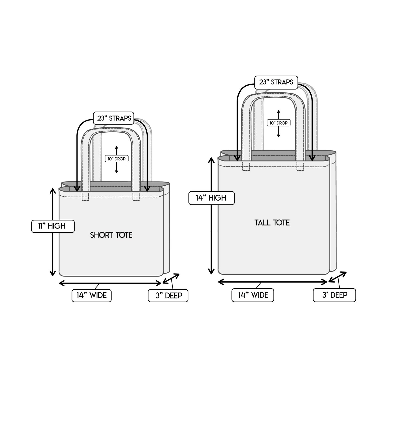 porter carry on dimensions