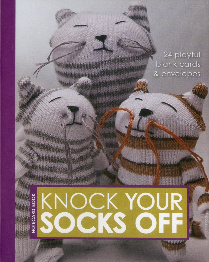 50 off Knock Your Socks Off Notecards Etsy