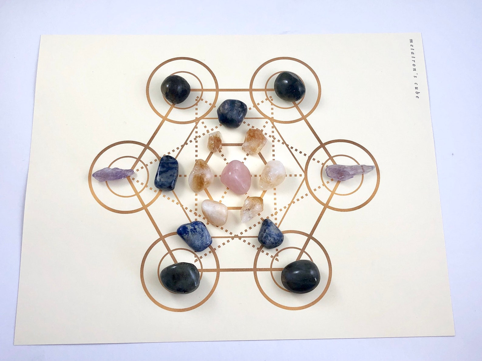 Ten Printable Crystal Grids. Crystal Grid Template. Sacred | Etsy