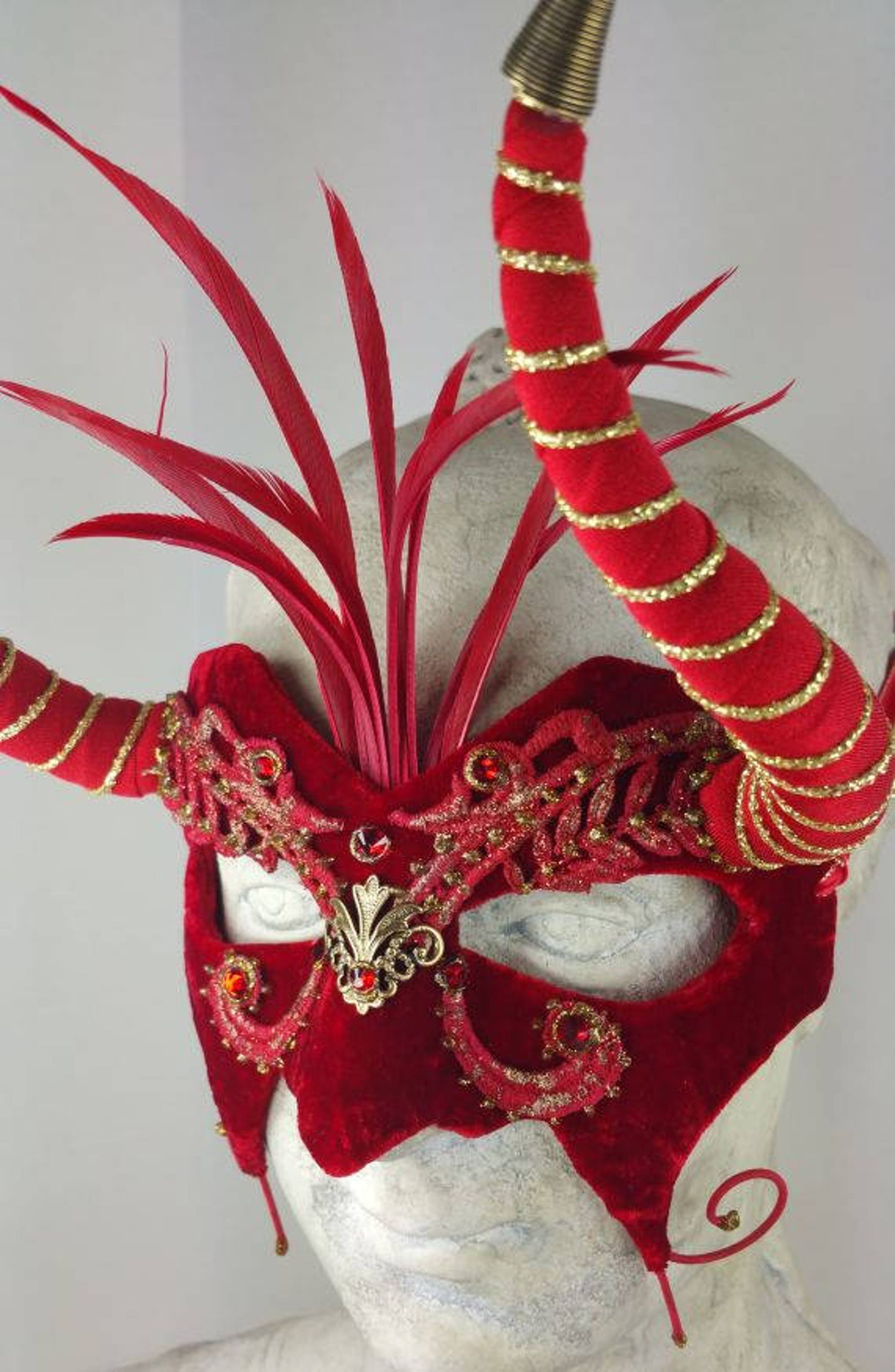 Damen-Maske Mit Rosenblüte & Spitze – Elegante Maskerade-Maske Für Party, Cosplay & Festival