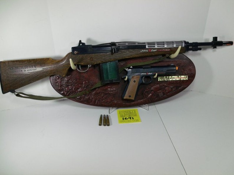 1960's Topper Toys/Johnny Eagle Lieutenant Rifle and Etsy
