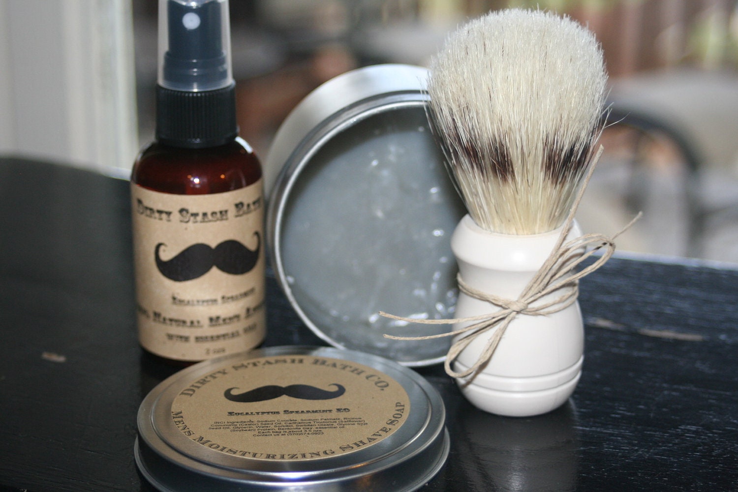 100 Natural Men's Shave Kit Energizing Herbal Essential Etsy