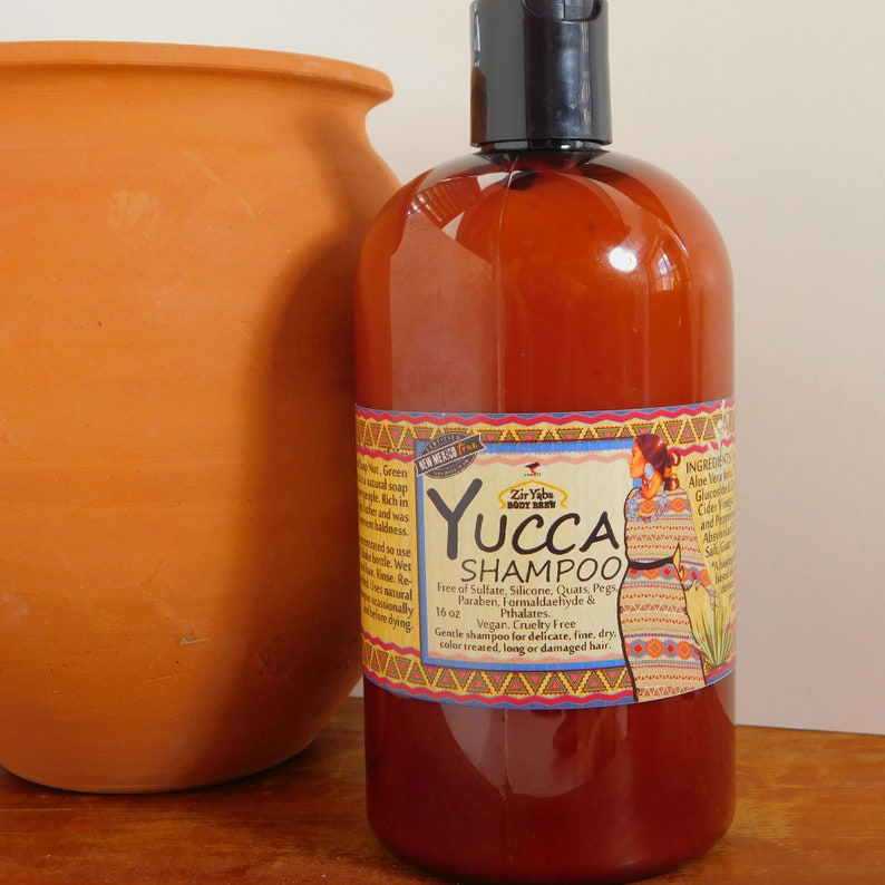 Yucca Shampoo 8 oz Soapwort Shampoo Soap Nut Shampoo Etsy