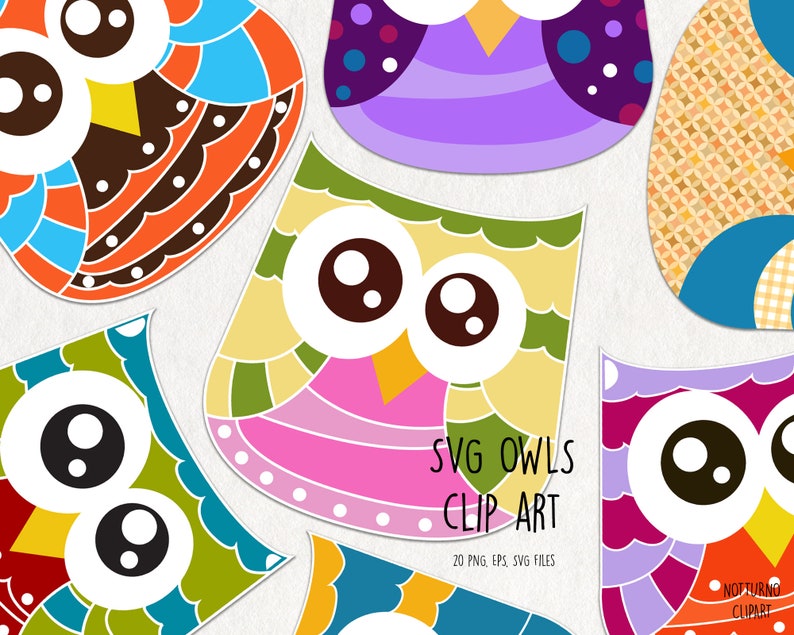 Download Svg And Eps Format Digital Clip Art Set Of 20 Owls Clipart For Scrapbooking Svg Owls Clip Art Png Instant Download Clip Art Art Collectibles Kromasol Com