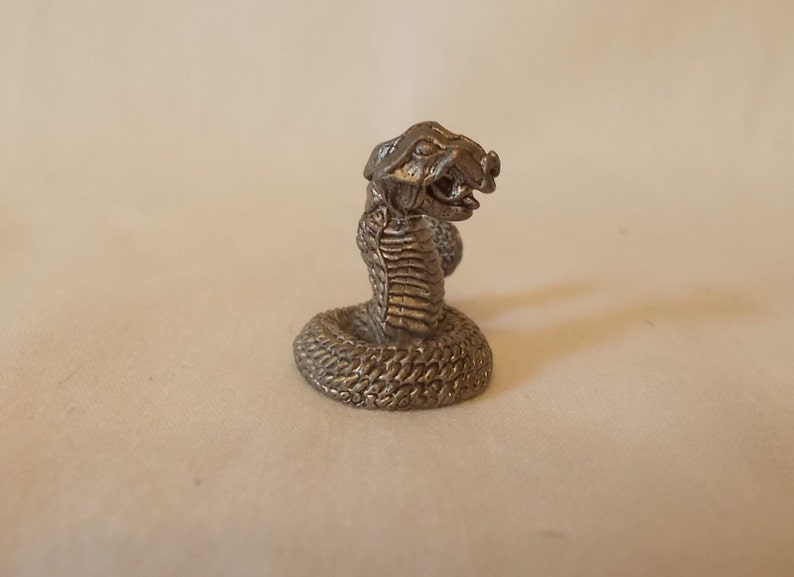 Details about     Pewter  Warrior With A Snake Figurine 