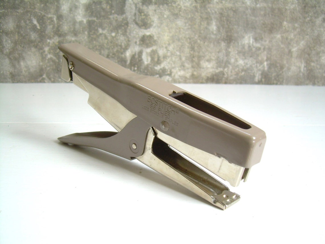 Vintage Bostitch B8 Heavy Duty Plier Stapler Etsy