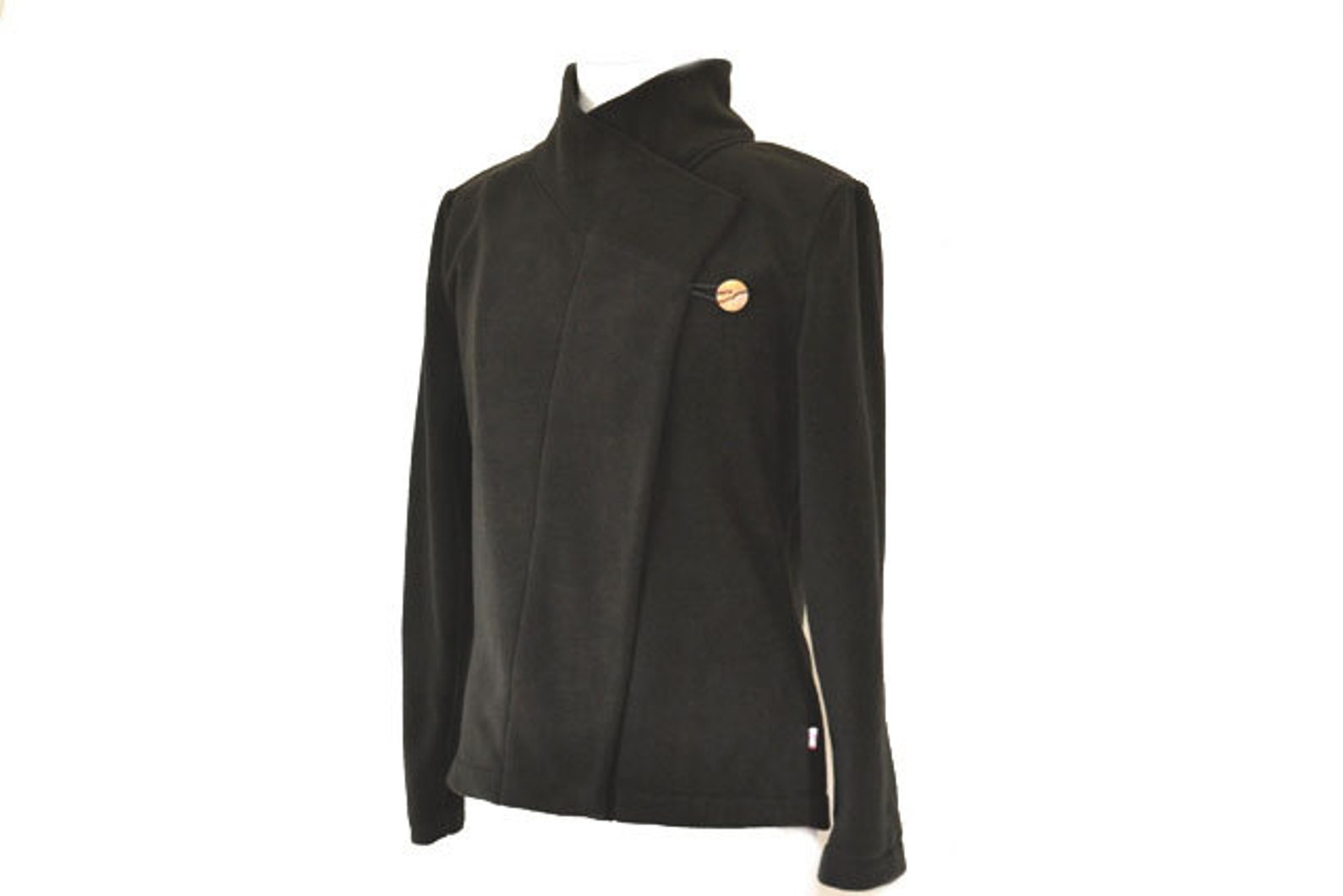 Sporty Zip Front Fleece Jacket