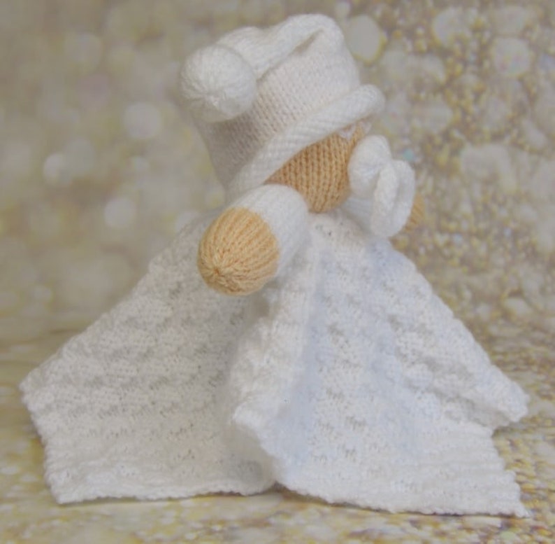 KNITTING PATTERN Little Baby Blanket Comforter Knitting Etsy