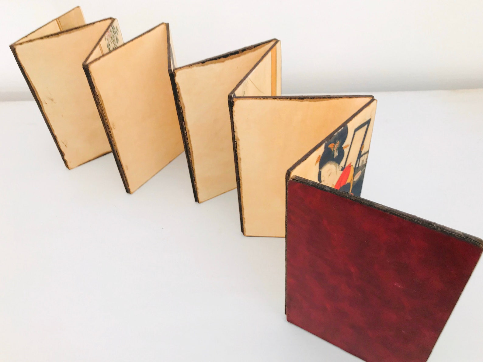 Antique Japanese 'Shunga' Pillow Book Etsy