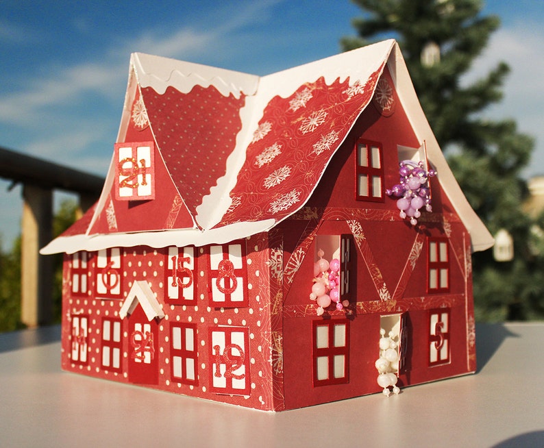 3D SVG Advent Calendar Digital download | Etsy