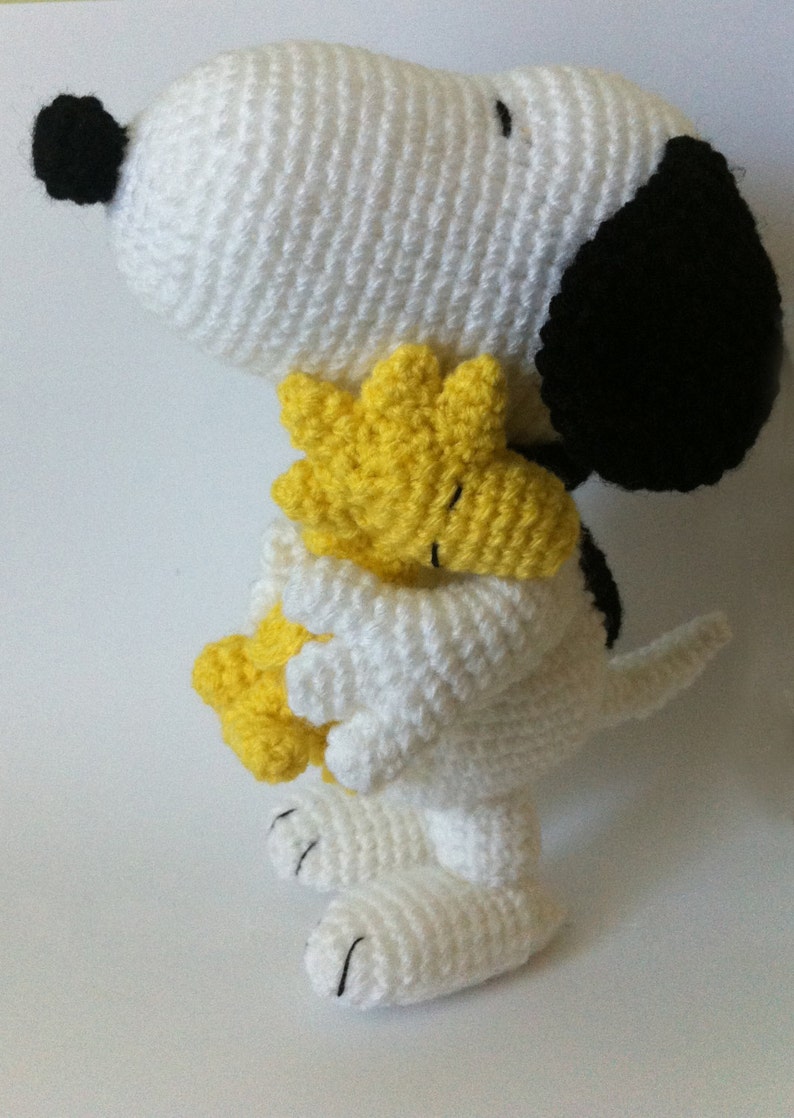 PDF CROCHET PATTERN Snoopy and Woodstock Inspired Amigurumi Etsy