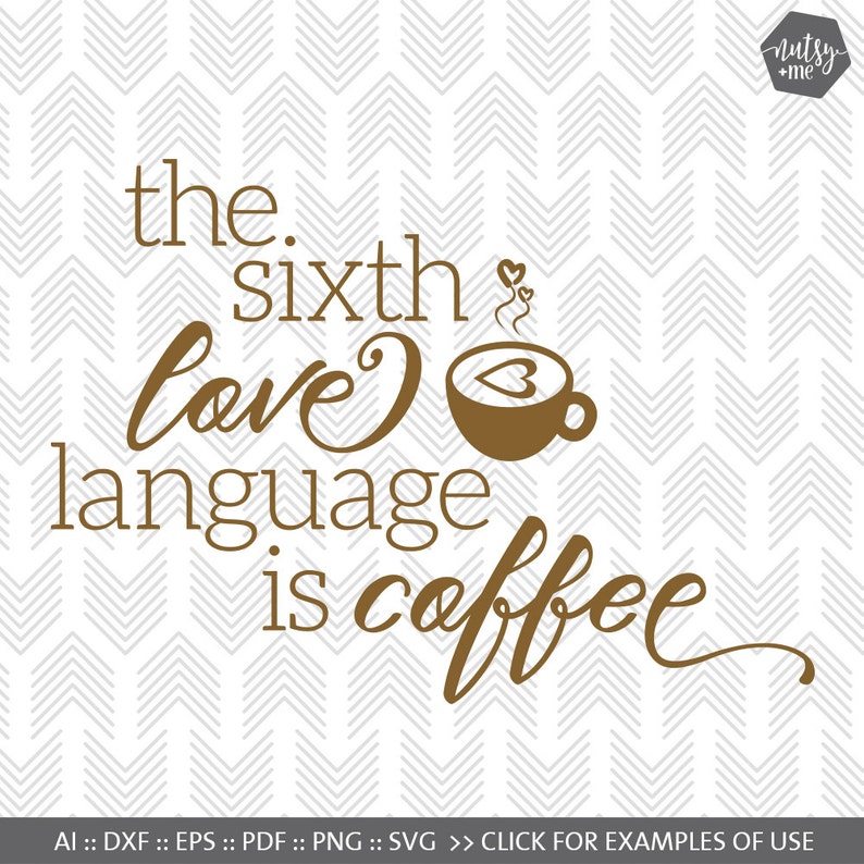 Download Coffee SVG Funny Coffee Quote Silhouette Cut Files Love | Etsy