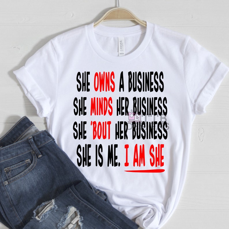 Download I Am She SVG Businesswoman SVG Working Woman Shirt | Etsy