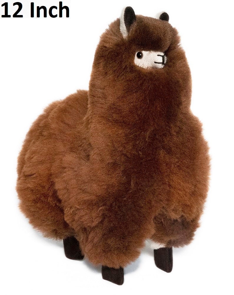 stuffed animals made from alpaca fur