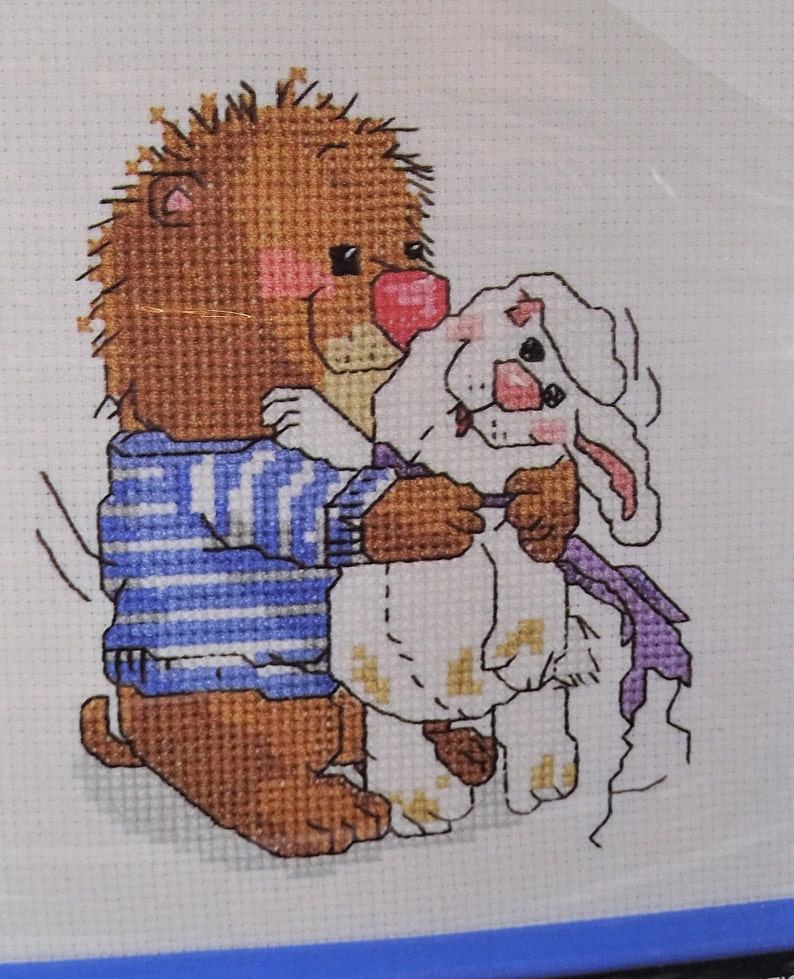 Janlynn Counted Cross Stitch Kit 100 Huggable Suzy's Zoo Etsy