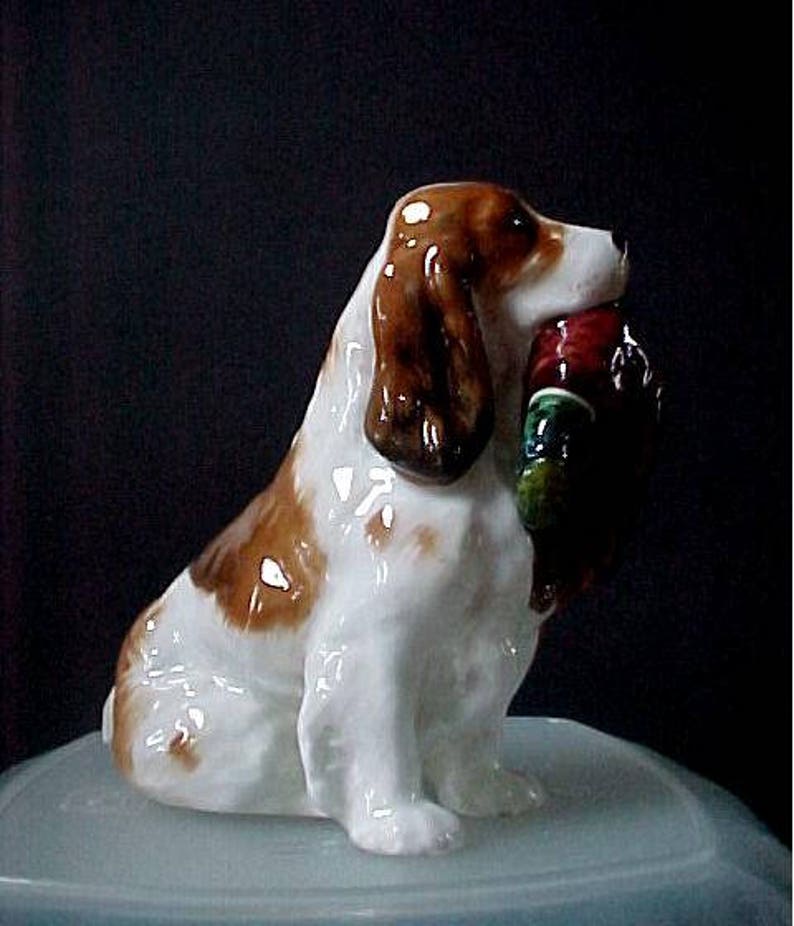royal doulton spaniel with pheasant in mouth
