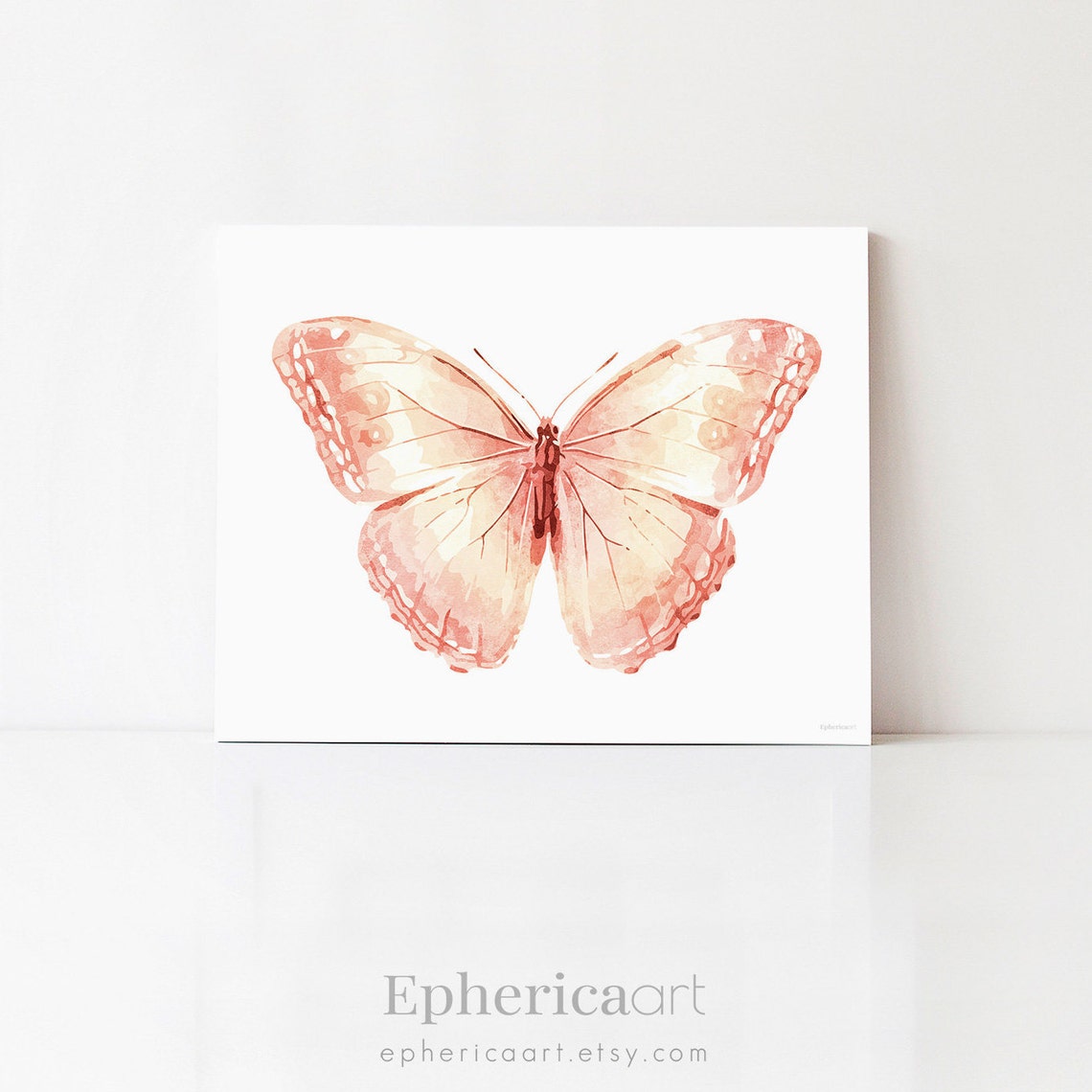 Butterfly wall art DOWNLOAD Baby Girl Nursery wall decor Etsy