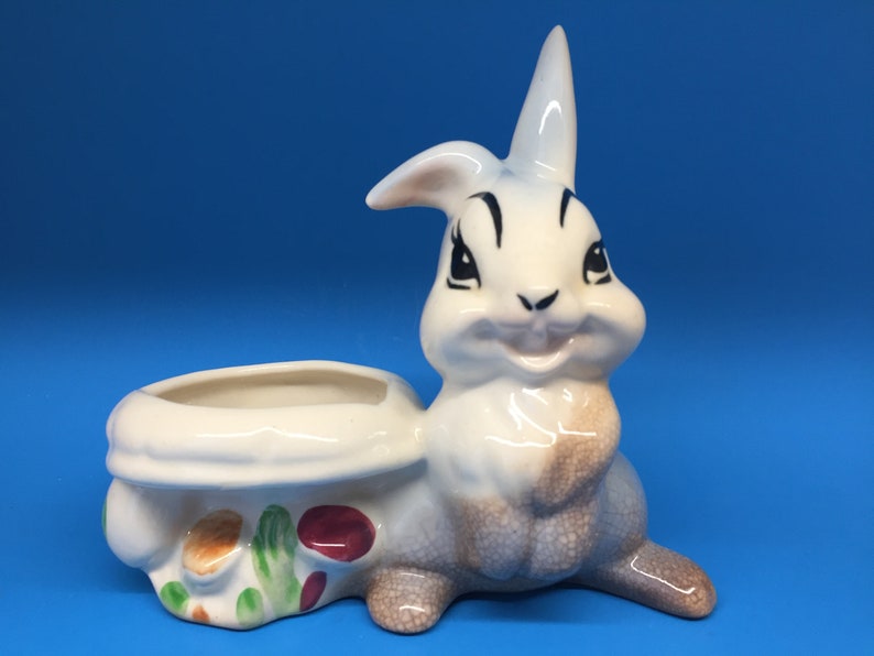 Vintage Thumper Planter by American Bisque Thumper Figurine | Etsy