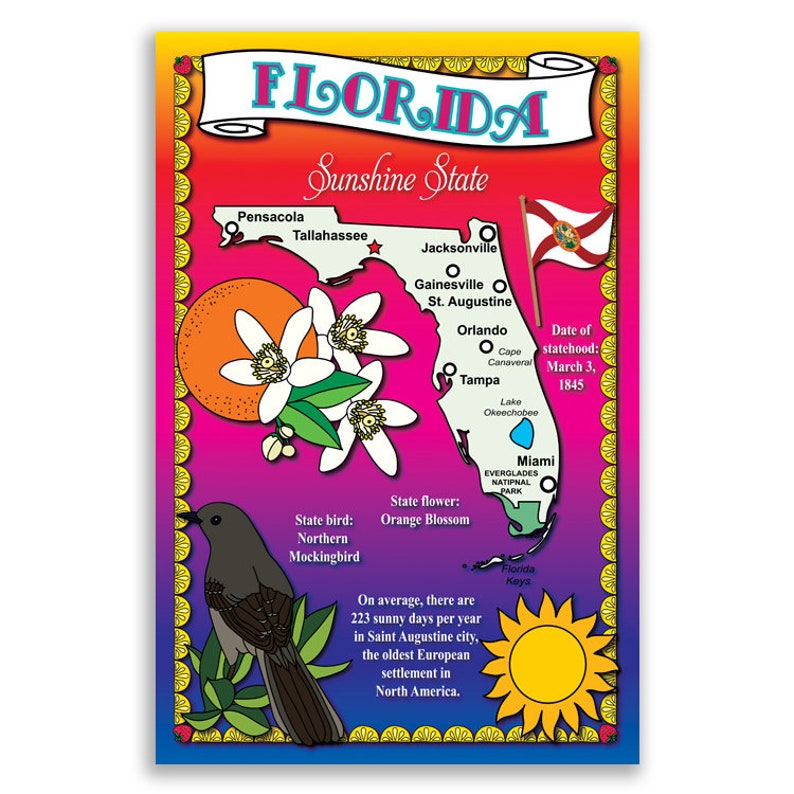 U.S. State Map Postcard Set of 50. Postcards variety pack. Etsy